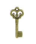 Anhänger "Schlüssel " - 10 x 22 mm - Bronze